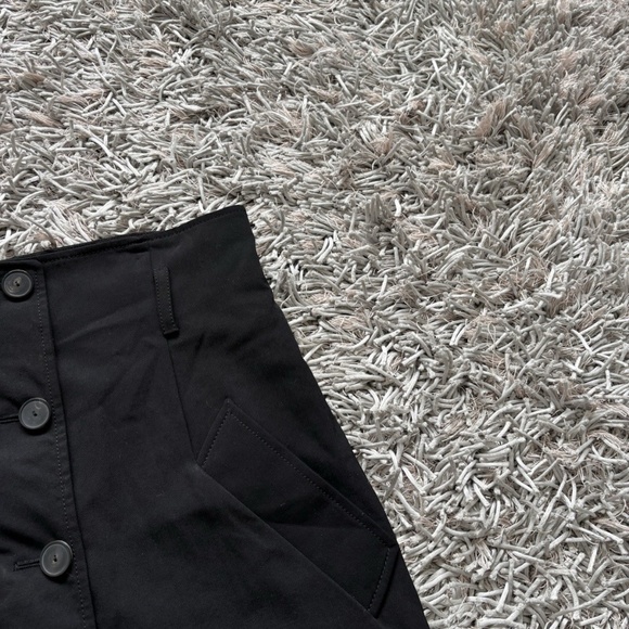 Jean Paul Gaultier Femme Skirt Pocket Black Buttons Wool Sz 8 US *VINTAGE*❤️ - Picture 12 of 12